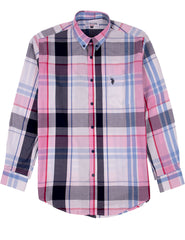 Man's plaid shirt 49-7315