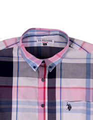 Man's plaid shirt 49-7315