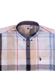Man's plaid shirt 49-7315