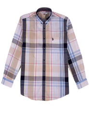Man's plaid shirt 49-7315