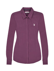 Women's Shirt USYLS-37-859-A Purple Color